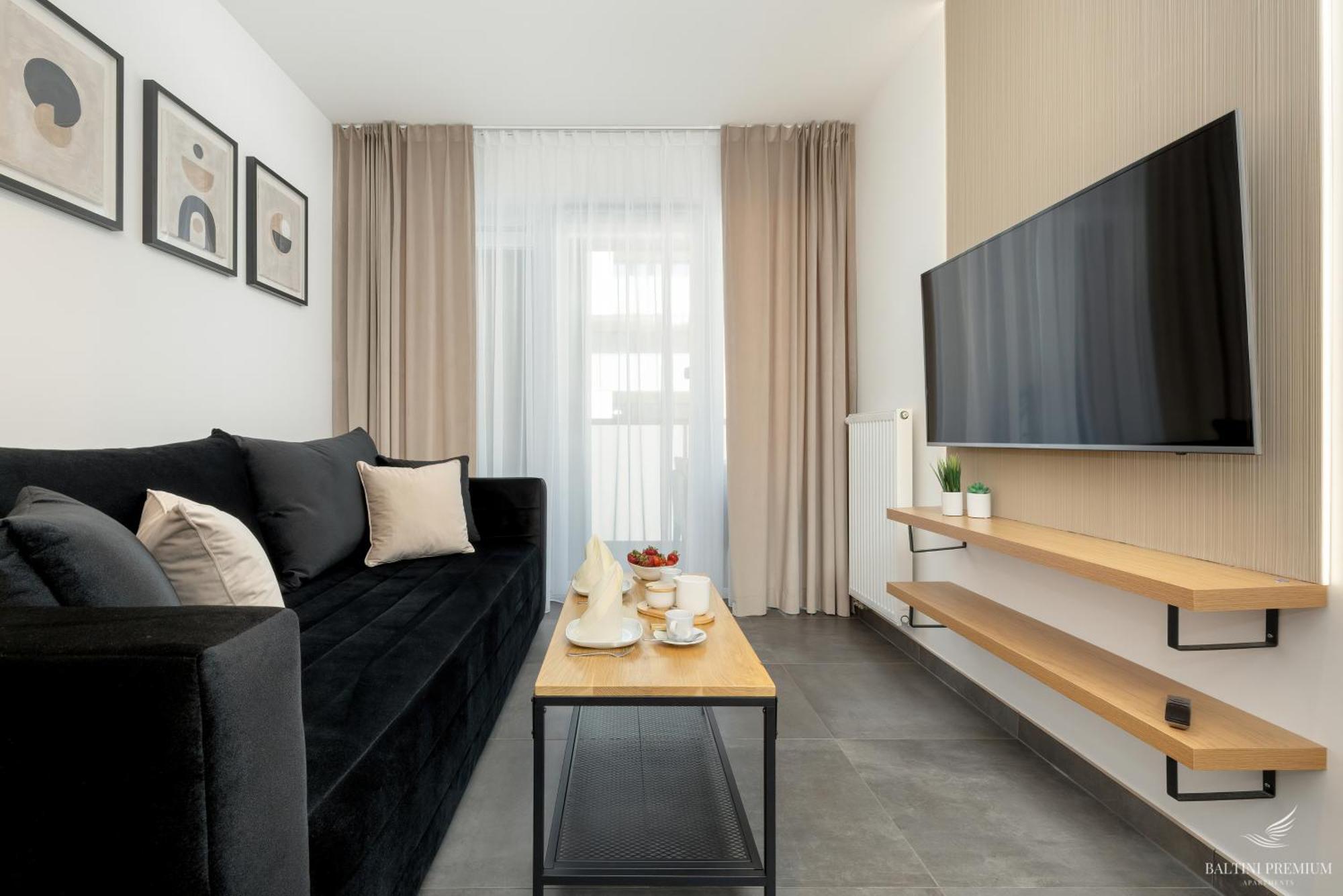 Baltini Premium Apartament Kasprowicza 20 A-B Z Basenem, Saunami I Jacuzzi Kołobrzeg Szoba fotó