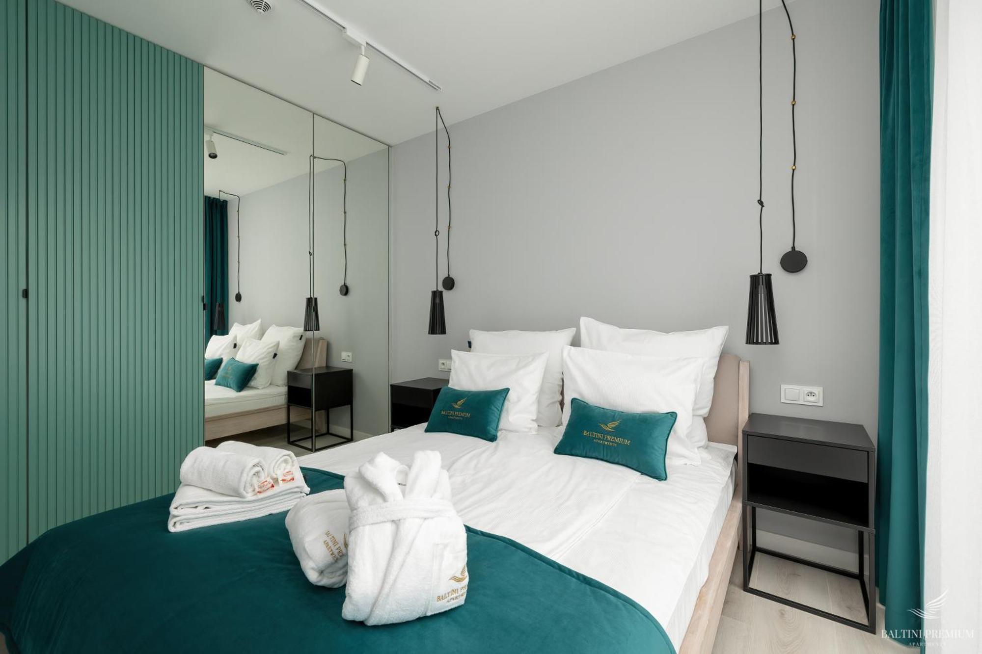 Baltini Premium Apartament Kasprowicza 20 A-B Z Basenem, Saunami I Jacuzzi Kołobrzeg Szoba fotó