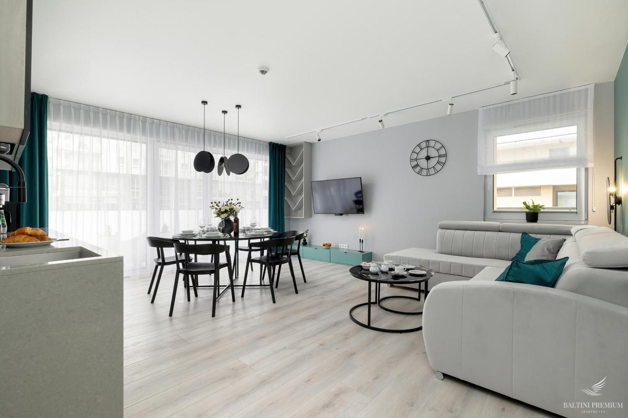 Baltini Premium Apartament Kasprowicza 20 A-B Z Basenem, Saunami I Jacuzzi Kołobrzeg Szoba fotó