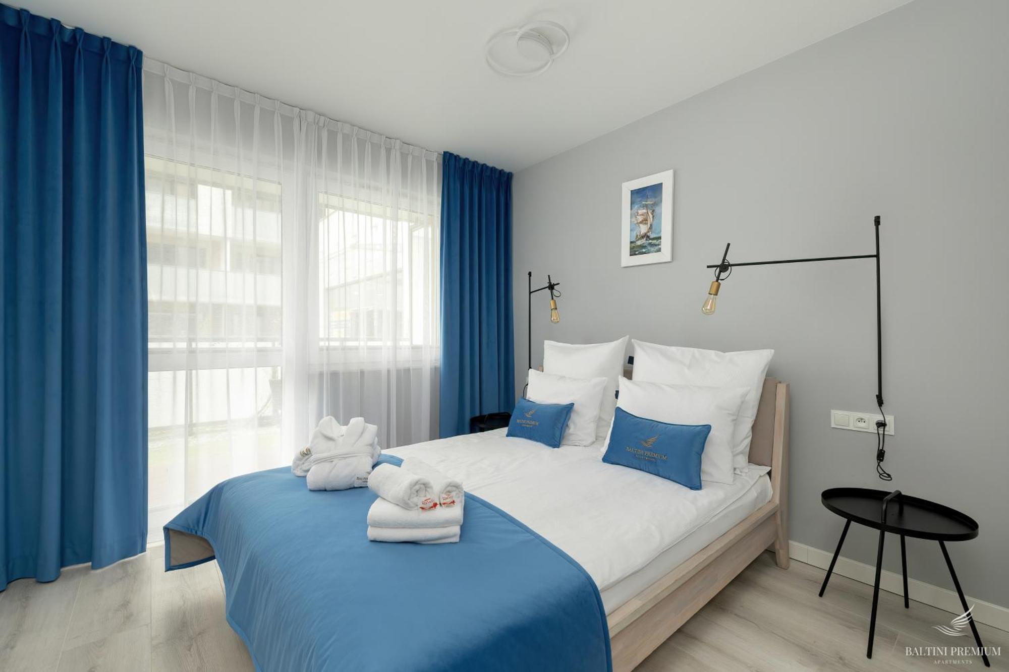 Baltini Premium Apartament Kasprowicza 20 A-B Z Basenem, Saunami I Jacuzzi Kołobrzeg Szoba fotó